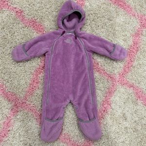 6-12m NorthFace Bunting Suit